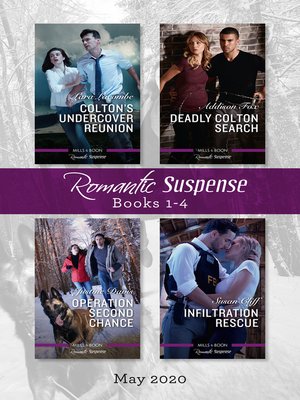 cover image of Romantic Suspense Box Set 1-4 May 2020